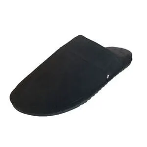 Lamo Scuff Mens Black Suede Slippers Size 8.5/9 Shoes
