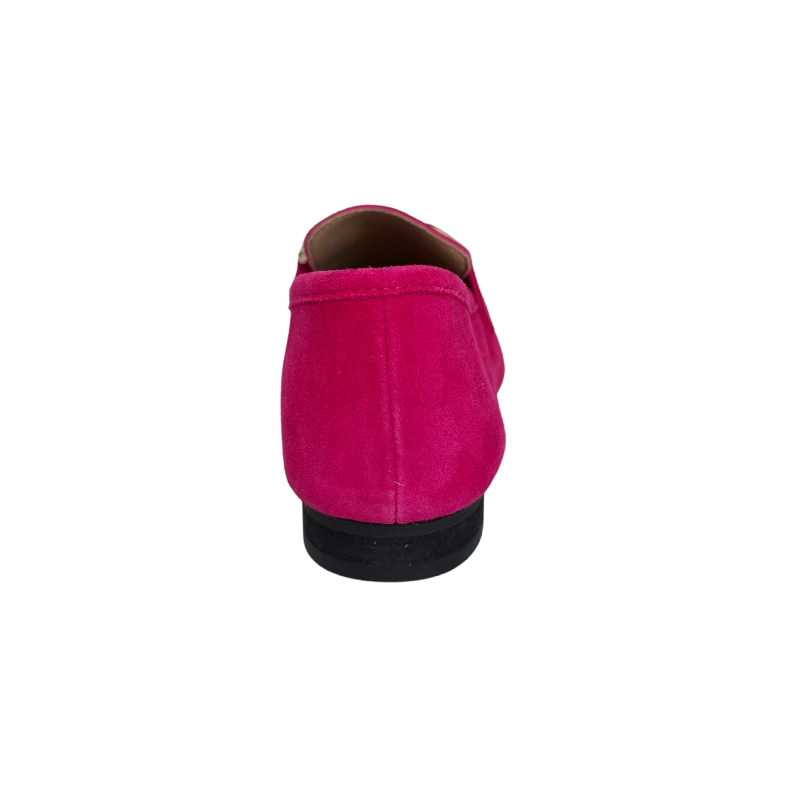 Macie Fuchsia Suede Loafer