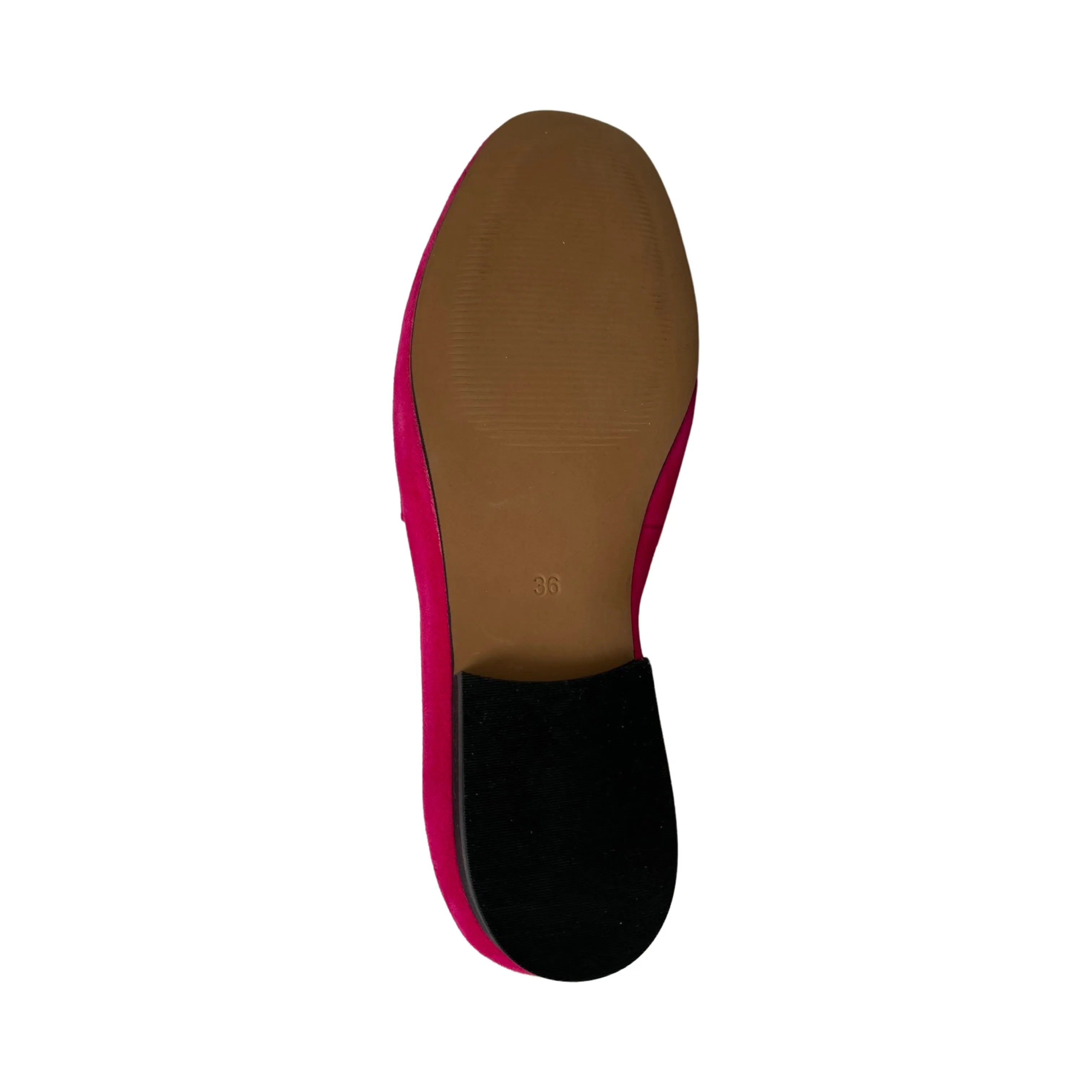 Macie Fuchsia Suede Loafer