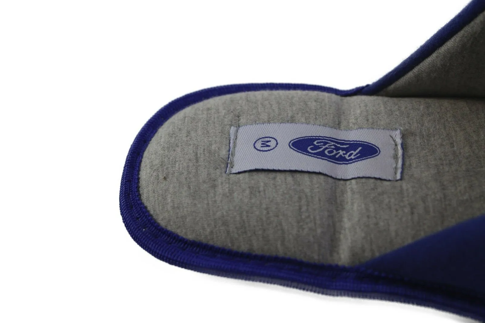 Mens Grosby Ford Scuff Slip On Slippers Blue