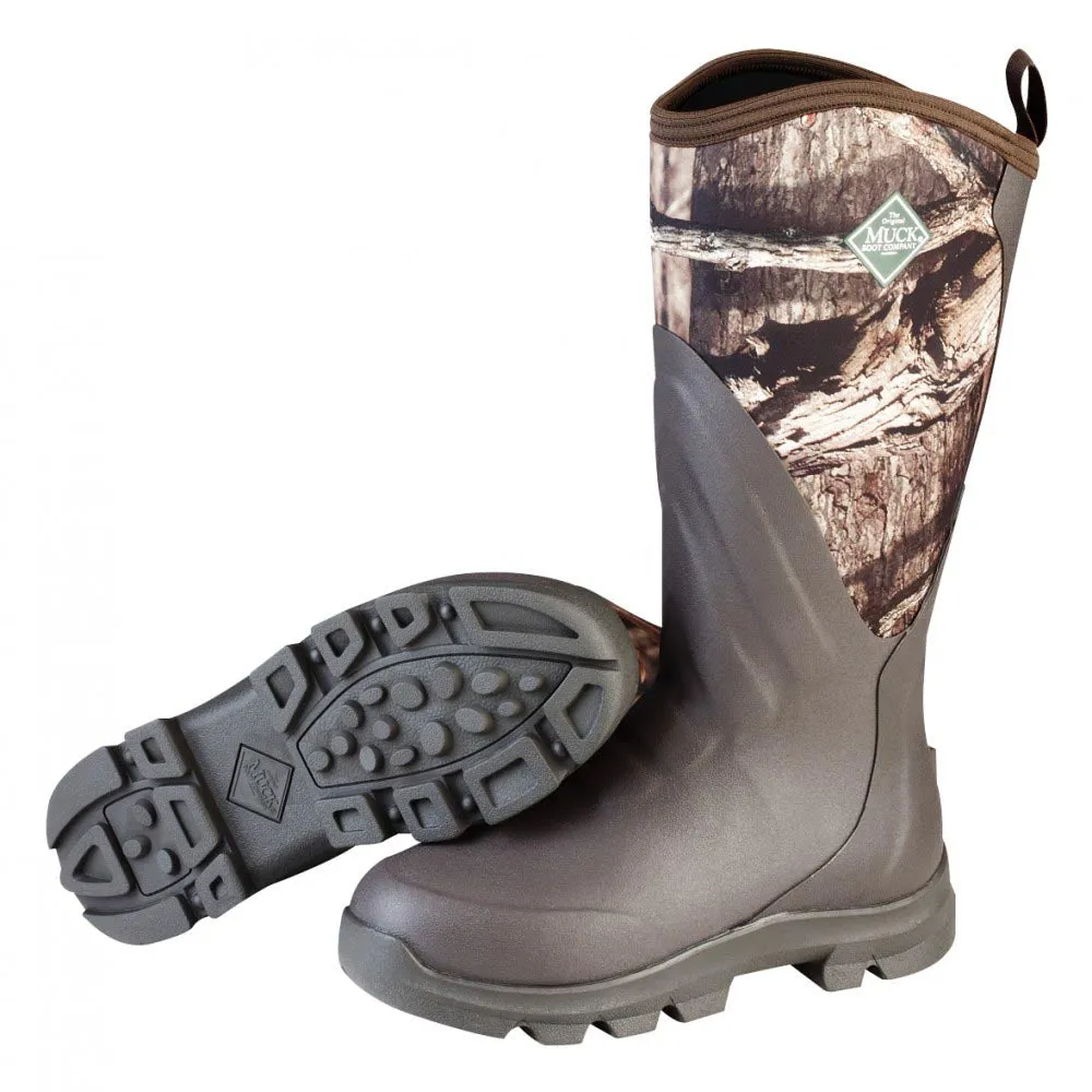 MUCK WOODY GRIT ALL TERRAIN HUNTING BOOT-BROWN/MOSSY OAK
