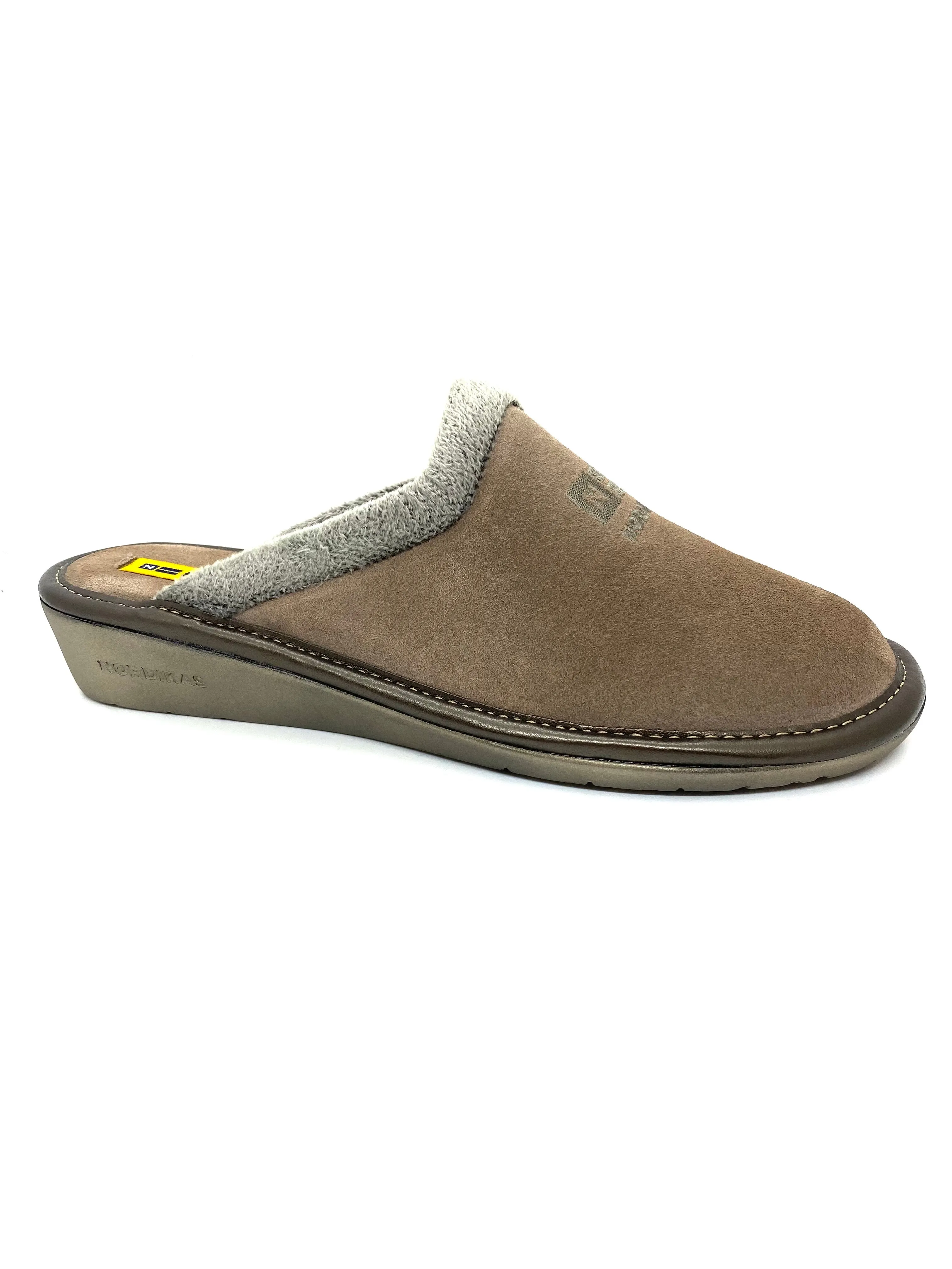 Nordikas Ladies Backless Suede House Shoe