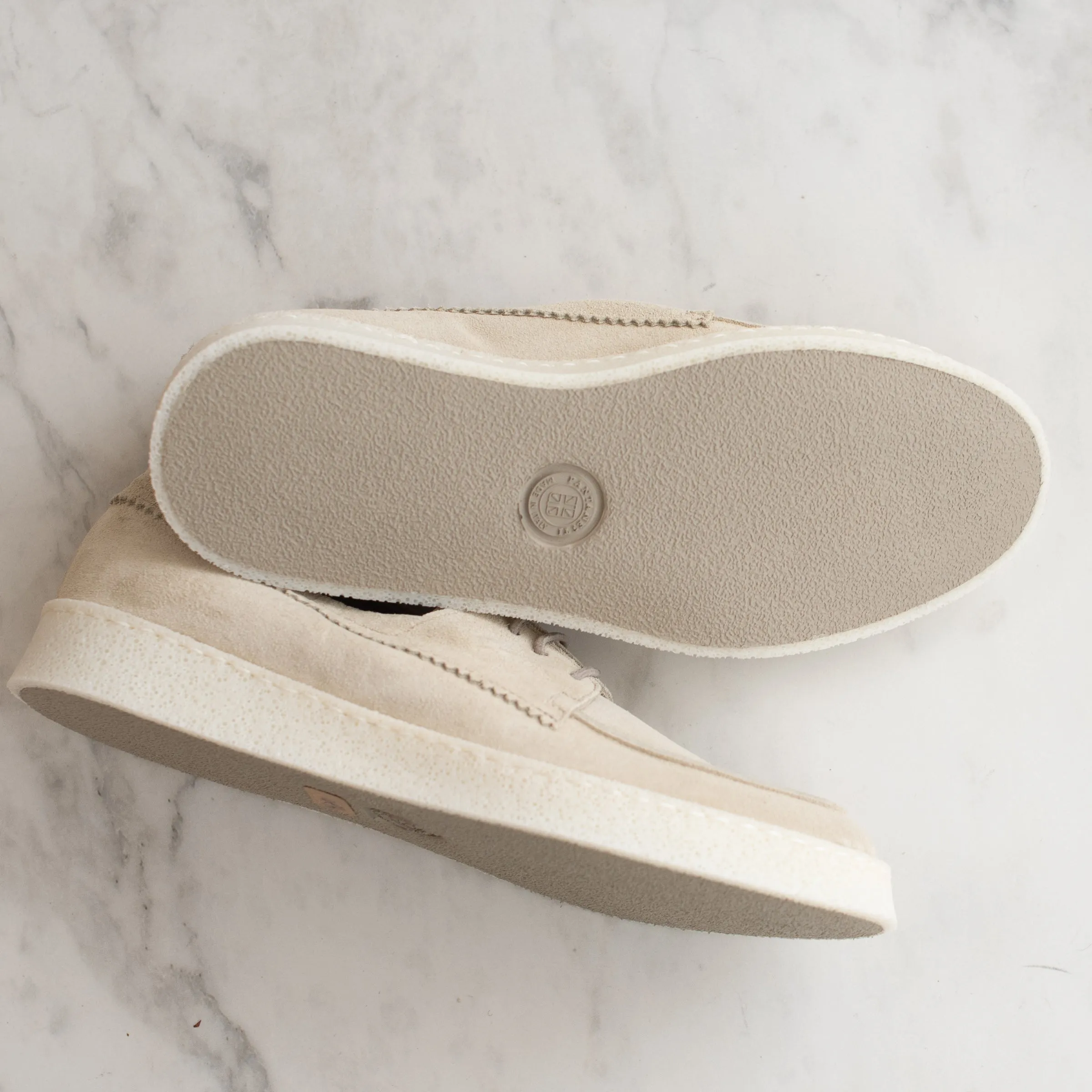 Pantanetti Sporty Boat Shoe ( Stone/beige  Suede) on sale!
