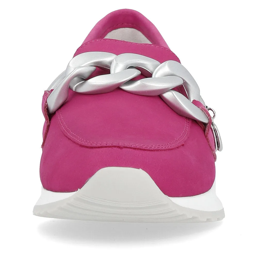 Remonte Ladies Sporty Chain Trim Loafer