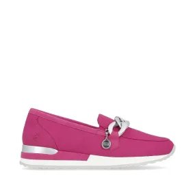 Remonte Ladies Sporty Chain Trim Loafer