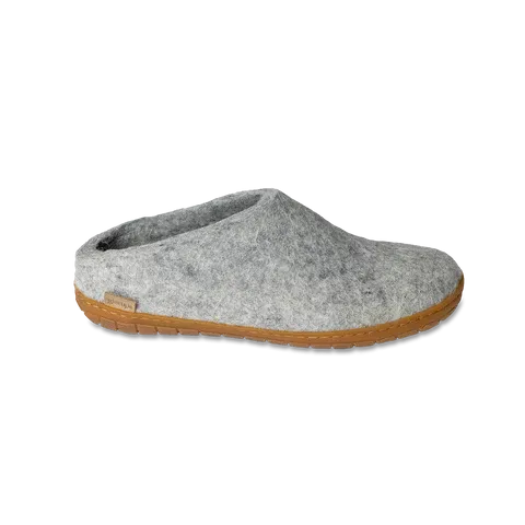 Rubber Sole Slip-On Slippers
