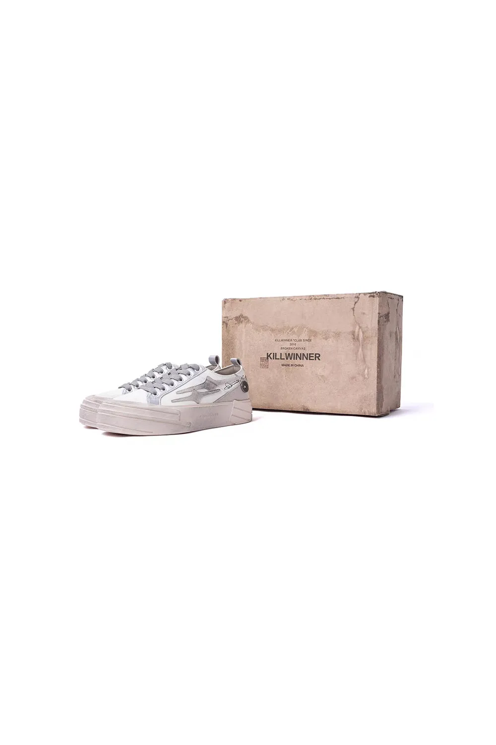 Slate Gray Canvas Shoes