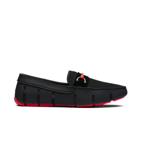 Sporty Bit Loafer - Black/Red