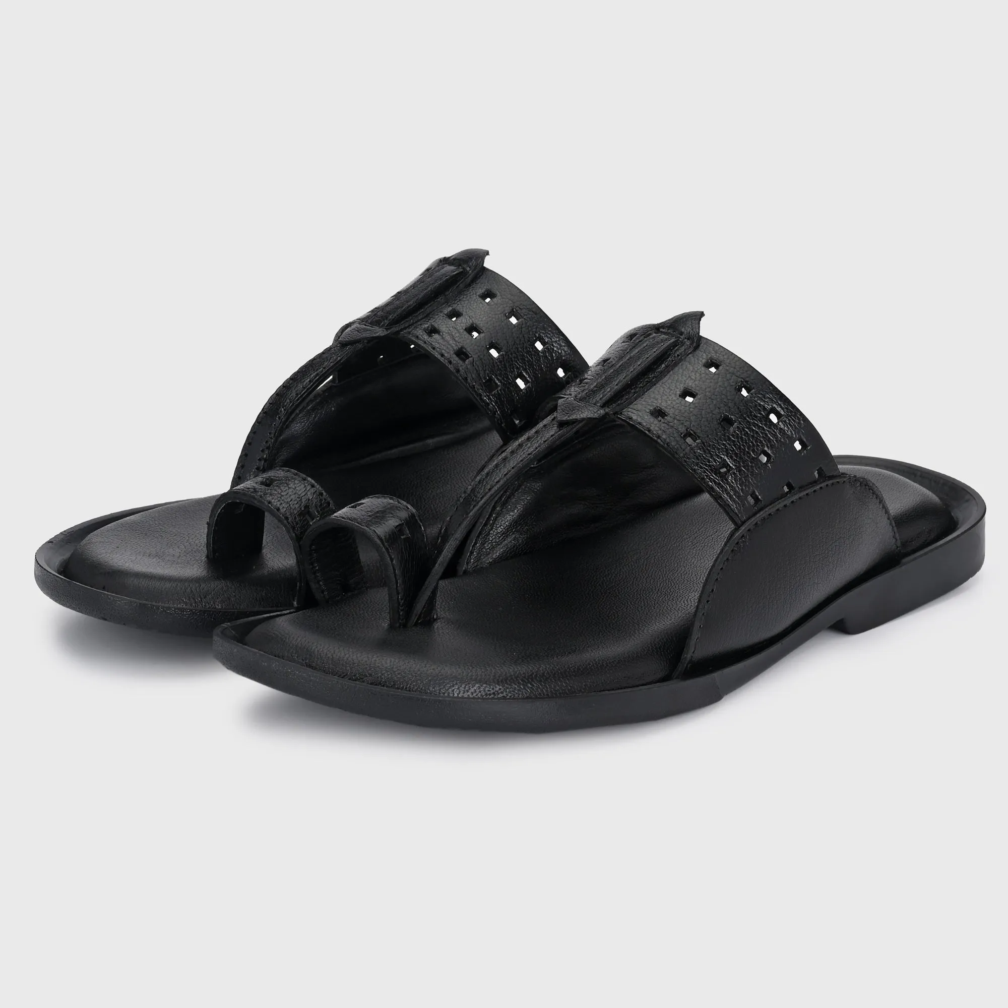 Superior Comfort Leather Slippers for Men