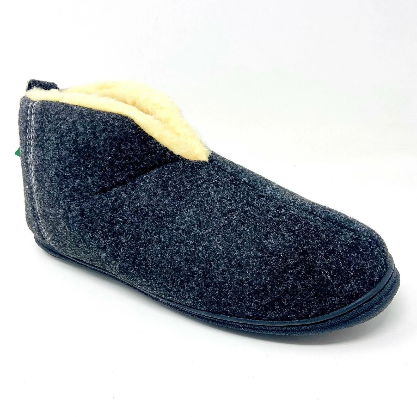 Tamarac by Slippers International Mens Dorm Charcoal Slip On Comfort Shoes