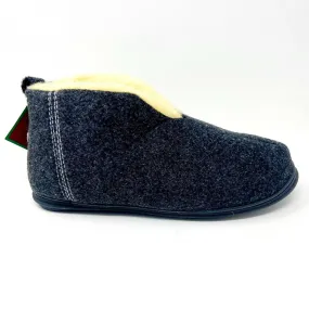 Tamarac by Slippers International Mens Dorm Charcoal Slip On Comfort Shoes