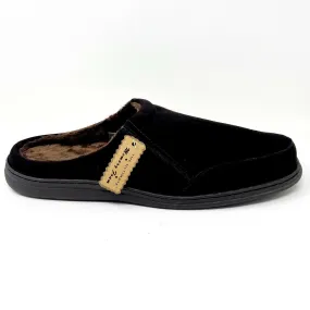 Tamarac Mens Koosh Rootbeer Cowhide Suede Comfort Slip On Slippers