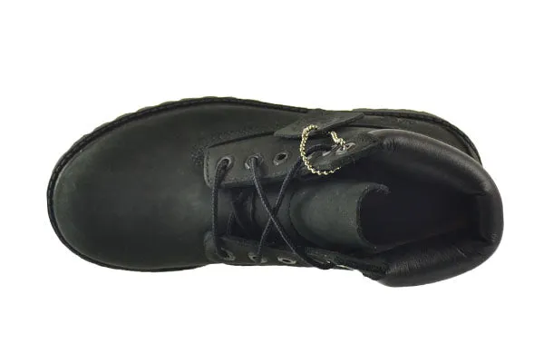 Timberland 6 Inch Premium Little Kids Boots Black