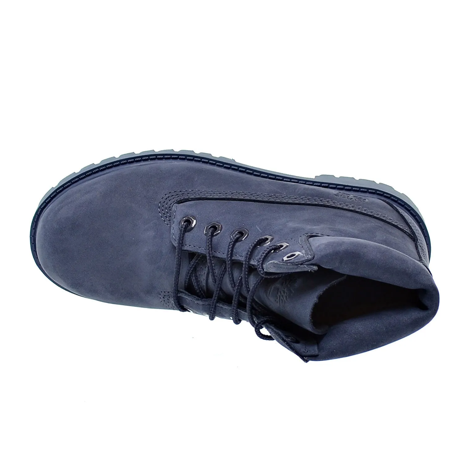 Timberland  6 Inch Premium Little Kids Boots Dark Blue Textured
