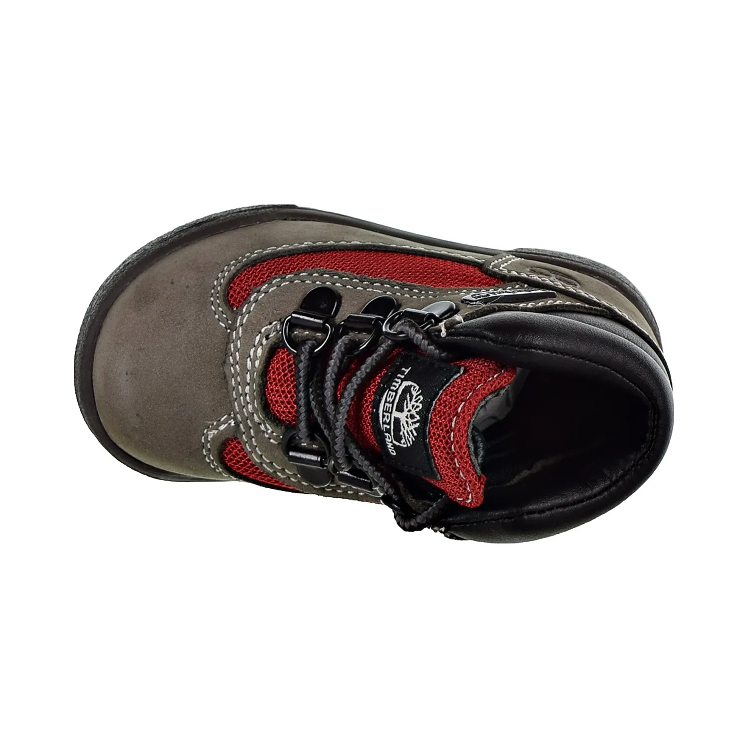 Timberland Field Boot L/F Mid Toddler's Shoes Grey/Red