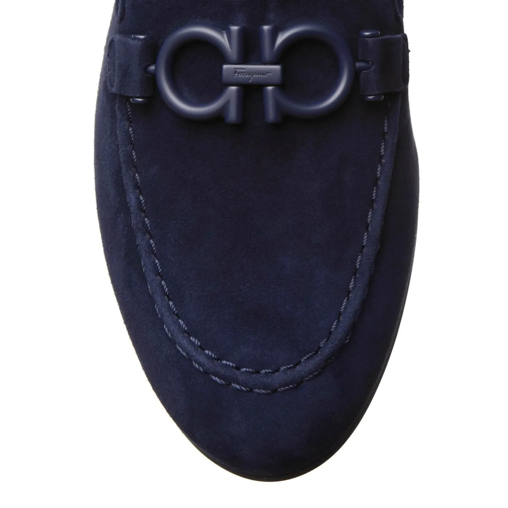 Trifoglio gancino suede loafers