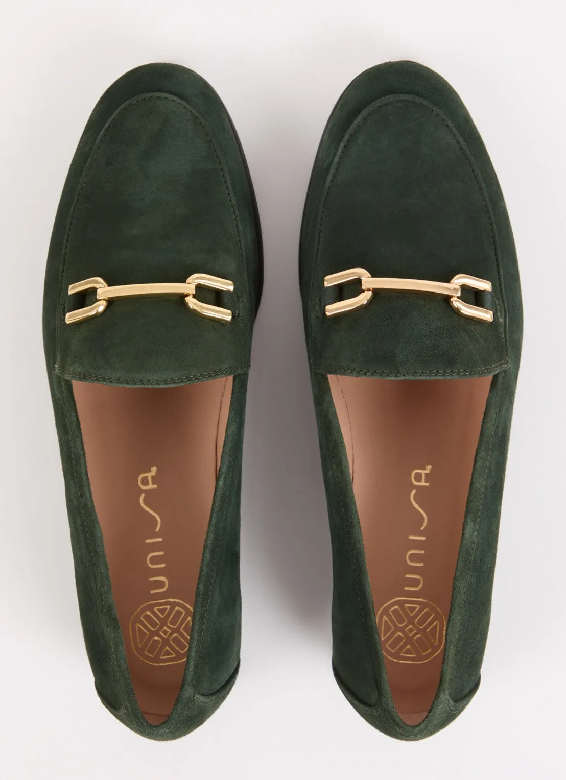 Unisa Damiel Shoe Suede Green