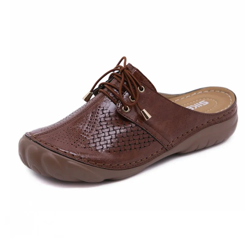 Women's Wide Toe Box Mules Shoes
