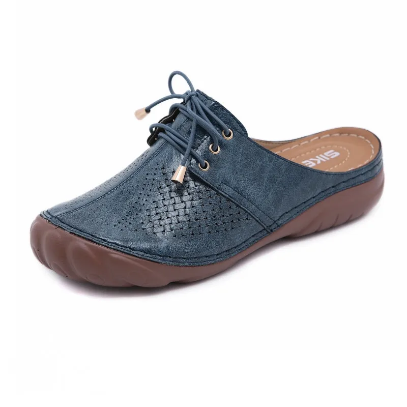 Women's Wide Toe Box Mules Shoes