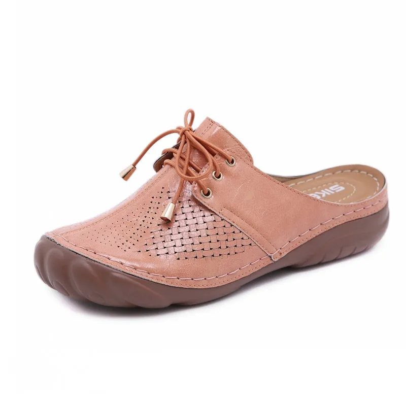 Women's Wide Toe Box Mules Shoes
