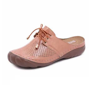 Women's Wide Toe Box Mules Shoes