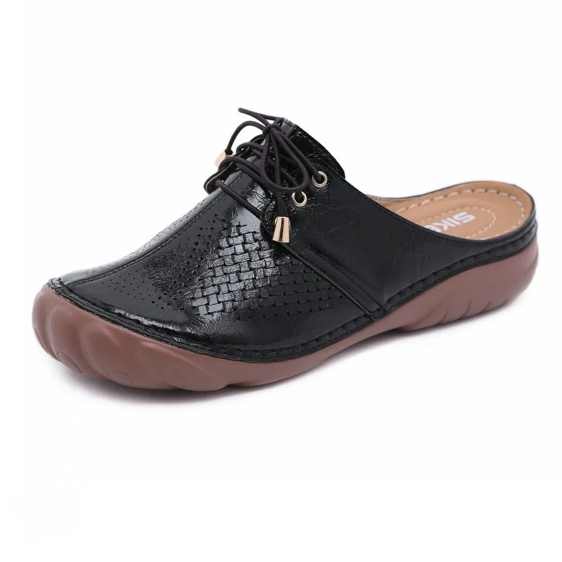 Women's Wide Toe Box Mules Shoes