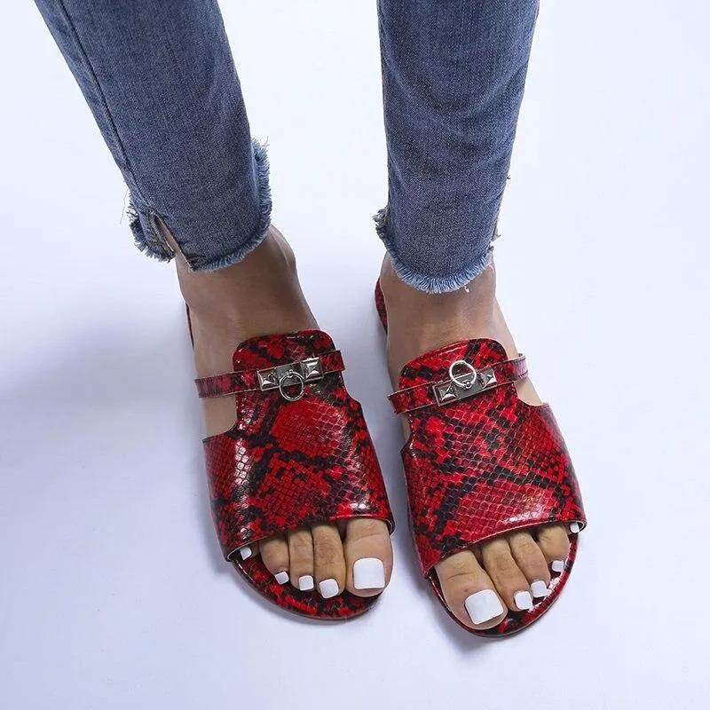 Wome's Summer Flat Slippers
