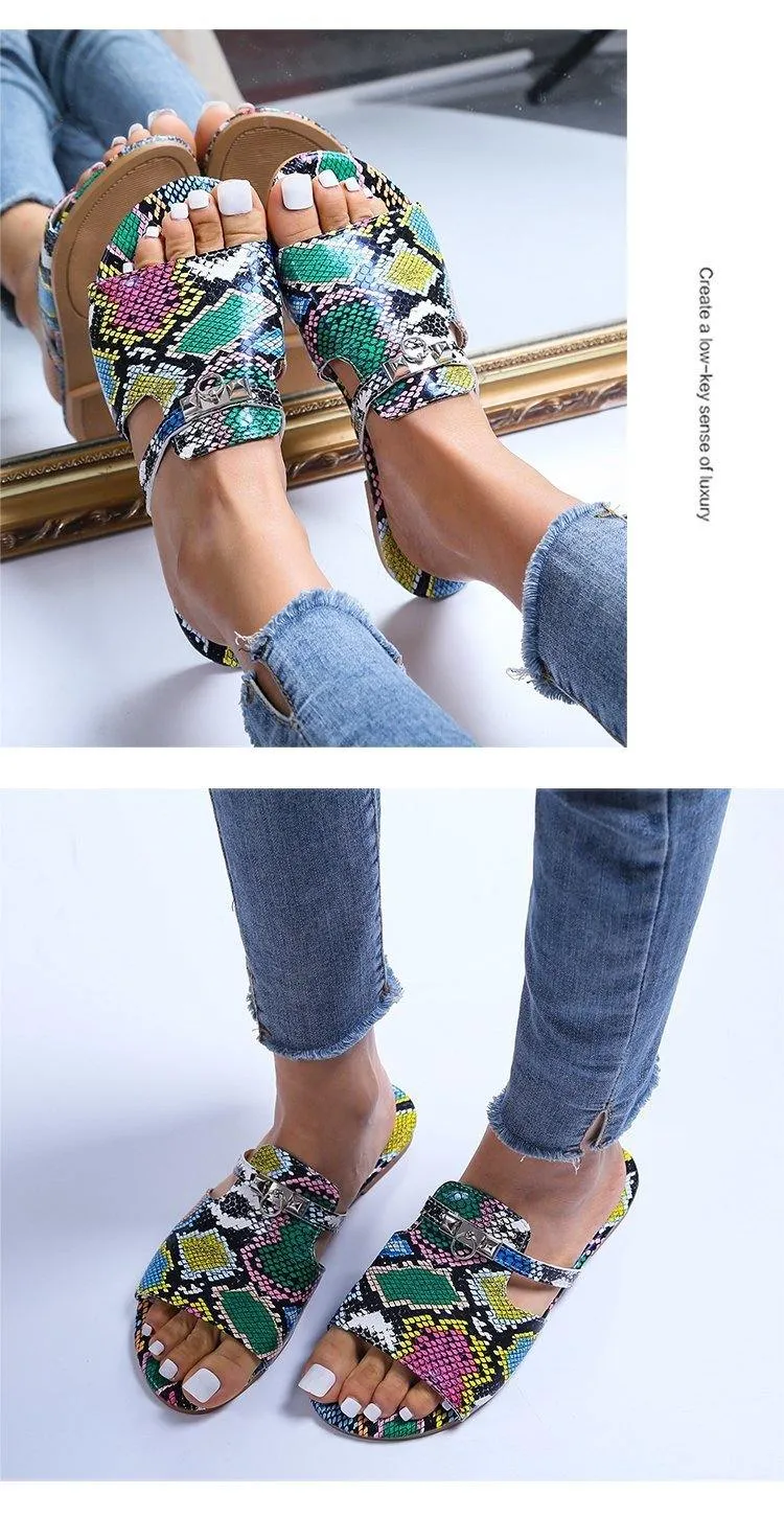 Wome's Summer Flat Slippers