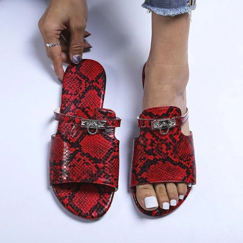 Wome's Summer Flat Slippers